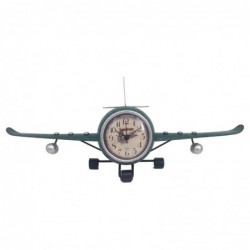 Metal Black Vintage Aircraft | Table Montres décoratives Table montre 17x8x42cm Montres décoratives