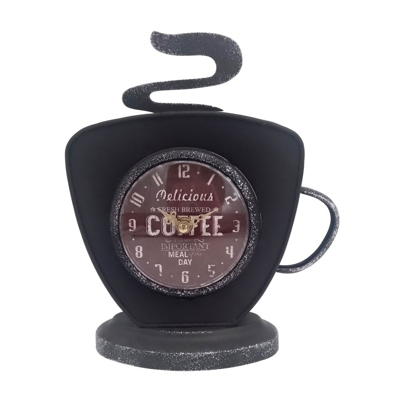 Café Café Vintage Metal Black | Table Montres décoratives Vintage Watc 26x9x22cm