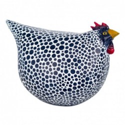 Figure Black Resin Gallina...