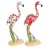 Figure Gruidae 2 Uni. Résine Multicolor | Figure de figure animale pour le jardin 20x5x8cm