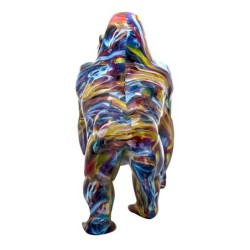 Figurine de singe en résine multicolore 48*57*28cm