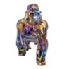 Figurine de singe en résine multicolore 48*57*28cm