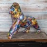 Figurine de singe en résine multicolore 48*57*28cm