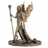 Figrua Aine Queen Fairies Golden Resin | Figurines de la personne figurines pour la décoration de figurines de jardin 22x10x17c