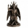 Figure Statue de la résine Baphomet Dorado | Figurines de la personne figurines pour la décoration de figurines de jardin 24x14