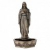 Figure Golden Imaculate Heart of Resin | Figurines de la personne figurines pour la décoration de figurines de jardin 23x8x12cm