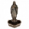 Figure Golden Imaculate Heart of Resin | Figurines de la personne figurines pour la décoration de figurines de jardin 23x8x12cm