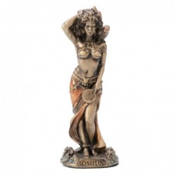 Figure Goddess Oshun Dorado de Resin | Figurines de la personne figurines pour la décoration de la figure de jardin 1x1x1cm