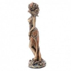 Figure Goddess Oshun Dorado de Resin | Figurines de la personne figurines pour la décoration de la figure de jardin 1x1x1cm