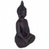 Bouddha Assis Black Resin | Bouddha Figure Resin Figures pour la décoration de figurines de jardin 44x17x27cm