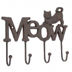 MDF Brown Cat Catter | Perchero Perchero