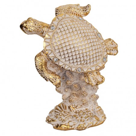 Figure Dorado Resin Turtle | Figurines de figurines animales pour la décoration de résine de figure de jardin cm