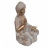 Dorado Resin Bouddha | Bouddha Figure Resin Figures pour le jardin Figure Resin Decoration CM