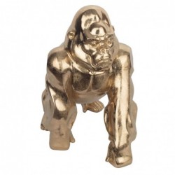 Figure Gorilla Dorado de Resin | Gorilla Figure Resin Figures pour la décoration de résine du jardin CM