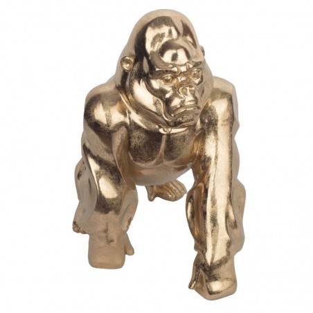 Figure Gorilla Dorado de Resin | Gorilla Figure Resin Figures pour la décoration de résine du jardin CM