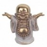 Figure Happy Dorado Resin Monk | Bouddha Figure Resin Figures pour le jardin Figure Resin Decoration CM