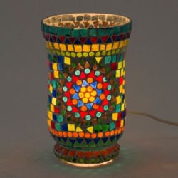 Verre multicolore de la lampe marocaine | Lampe de lampe de table lampes morquies CM