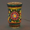 Verre multicolore de la lampe marocaine | Lampe de lampe de table lampes morquies CM