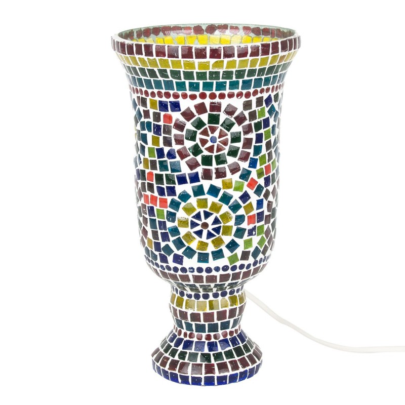 Verre multicolore de la lampe marocaine | Lampe de lampe de table lampes morquies CM