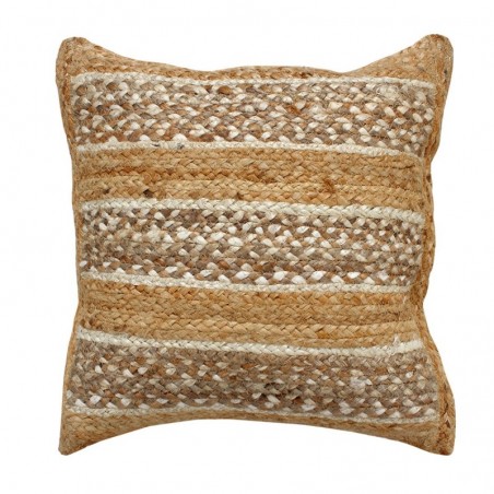 100% Yute Brown Cojin | Coussin de coussin boho cm