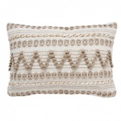 Coussin blanc de | Coussin de coussin boho cm