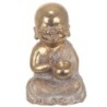 Figurine de bouddha doré en résine 15*8*10cm