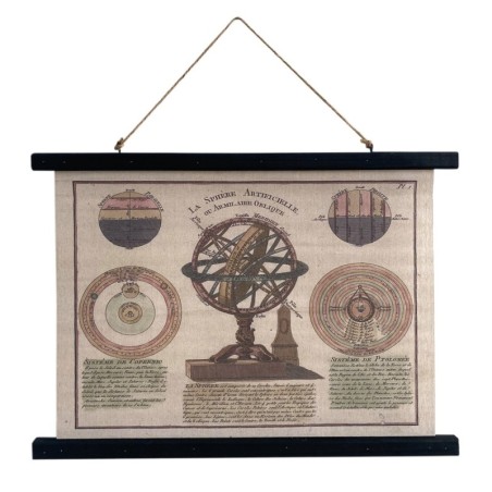 Tableau de peinture multicolore 43 * 2 * 60cm Toile enroulée