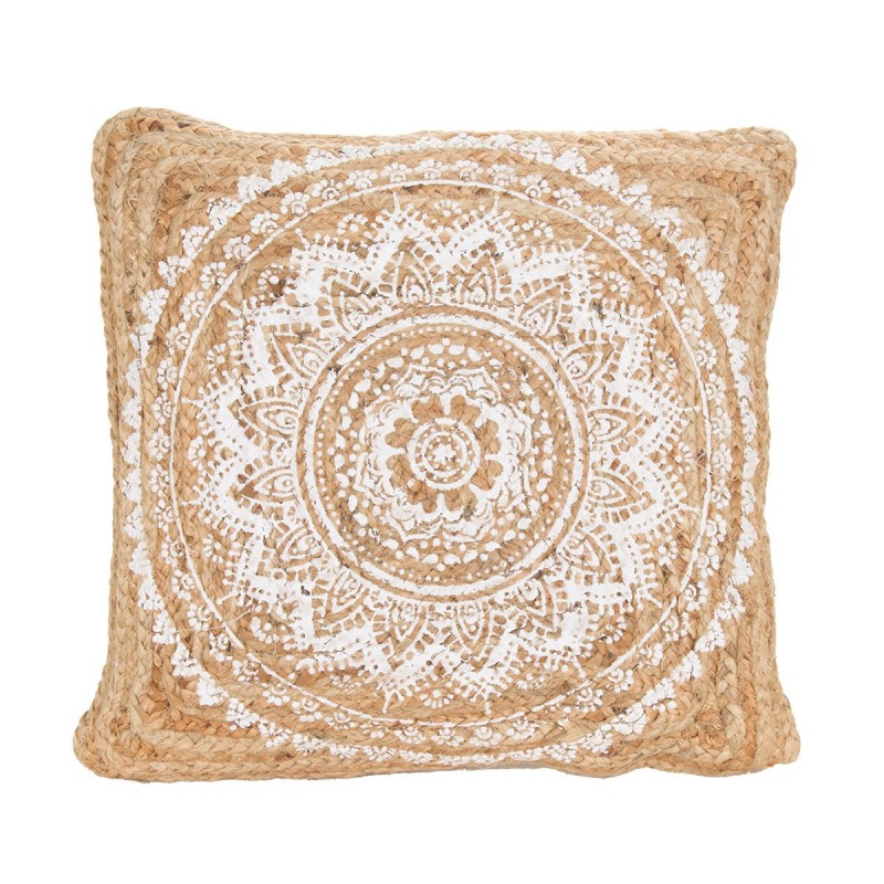 Cojín Mandala Textile Home | Coussins et routes bruns - 10x45x45 cm