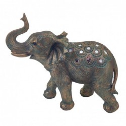 Signes Grimalt by SIGRIS - Figure d'éléphant Figures | Animaux gris - 14x17x20 cm