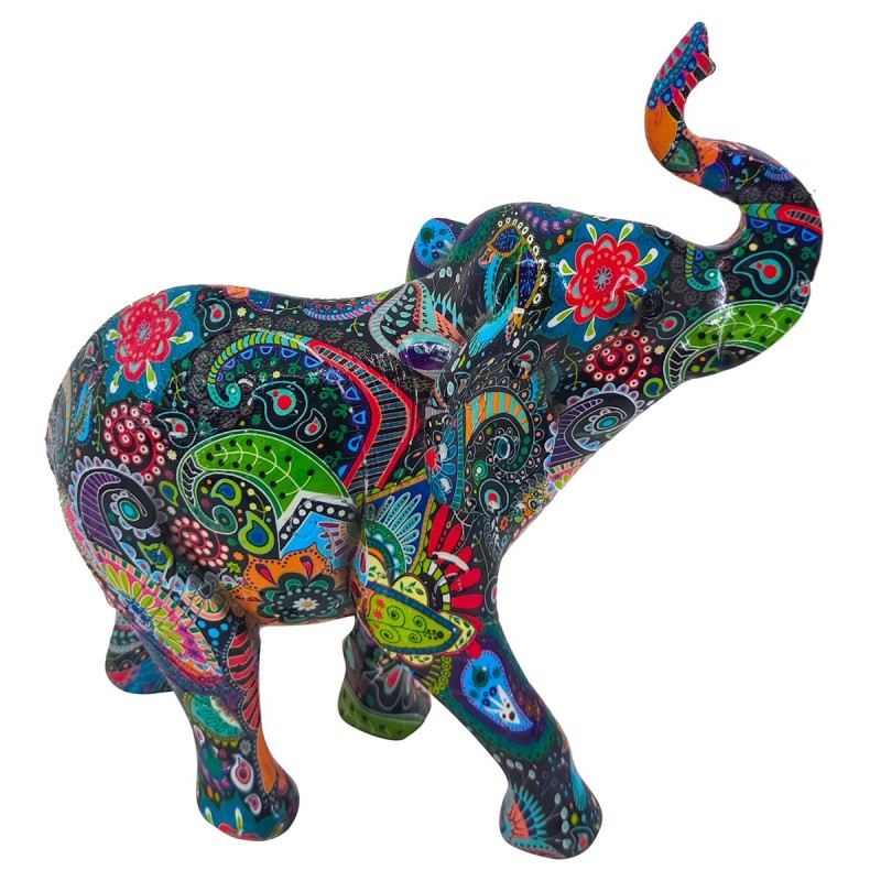 Signes Grimalt by SIGRIS - Figure d'éléphant Figures | Animaux multicolores - 10x7x7 cm