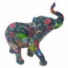 Signes Grimalt by SIGRIS - Figure d'éléphant Figures | Afrique et éléphants multicolores - 10x7x7 cm