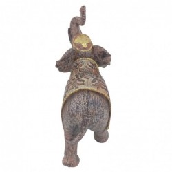 Signes Grimalt by SIGRIS - Figure d'éléphant Figures | Éléphants africains et bruns - 26x11x21 cm