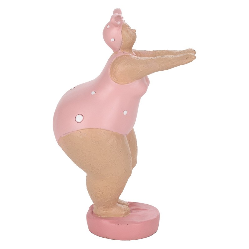 Figure de salle de bain | Marin rose - 20x9x13 cm