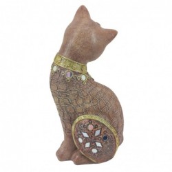 Figure Cat Figures | Animaux bruns - 24x8x12 cm