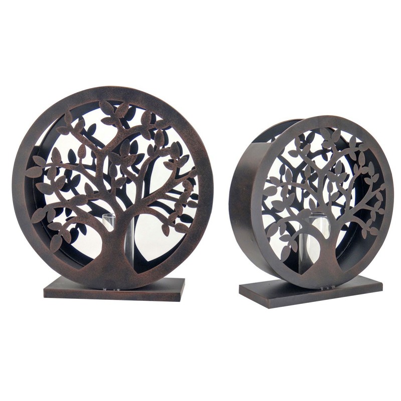 Horn Tree of Life Pack 2 unités Figures | Plusieurs noirs - 45x13x43 cm