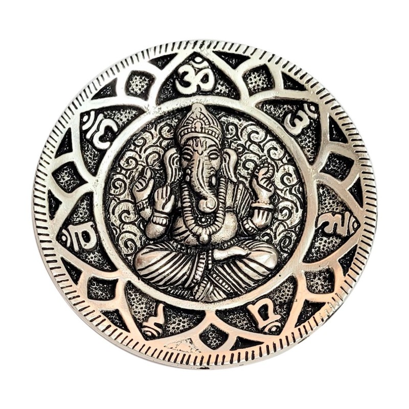 Supporter encens Ganesha Textile Home | Carpets en argent - 1x90x160 cm