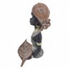 Signes Grimalt by SIGRIS - Figure africaine Figures | Éléphants africains et bruns - 19x5x5 cm