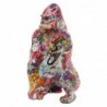 Gorilla Figure Figures | Animaux multicolores - 22x12x13 cm