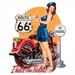 Mur Adorno Route 66 Wall...