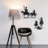 Wall Adorno Don Quichote Wall Adorno | Appliques en métal noir - 80x0x63 cm