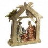 Figure Birth Jesus Decoration | Christmas d'or - 31x10x28 cm