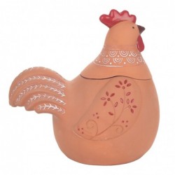 Figure Gallina Decoration | Vases et supports bruns - 25x17x25 cm