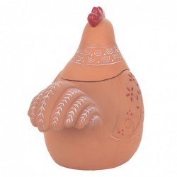 Figure Gallina Decoration | Vases et supports bruns - 25x17x25 cm