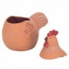 Figure Gallina Decoration | Vases et supports bruns - 25x17x25 cm