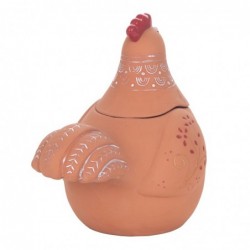 Figure Gallina Decoration | Vases et supports bruns - 20x14x19 cm