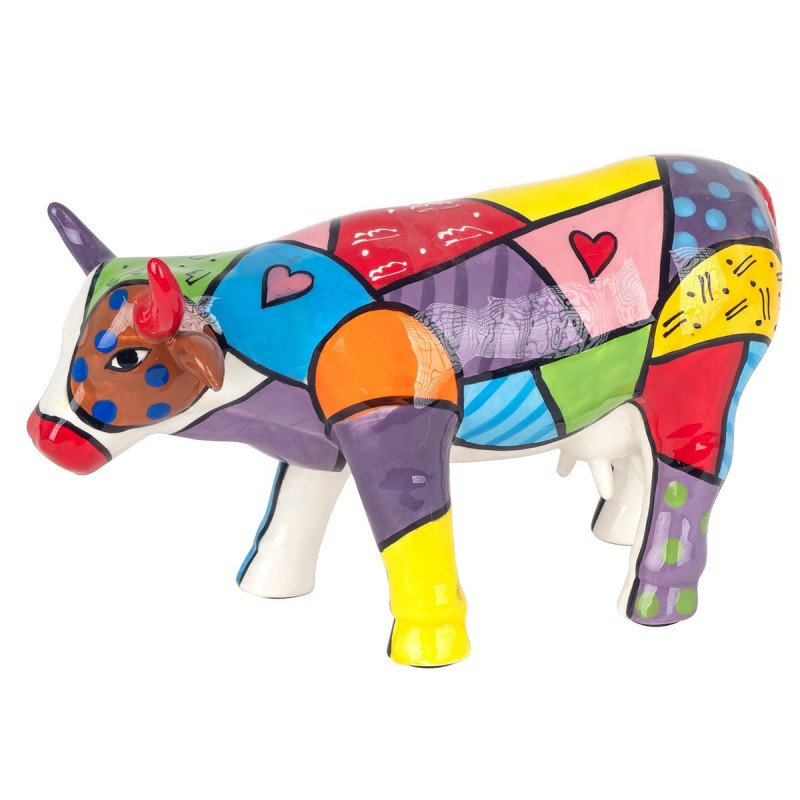 Figure VACA Figures | Animaux multicolores - 18x11x32 cm