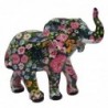 Figure Elephant Pack 4 unités Figures | Afrique gris et éléphants - 9x4x9 cm