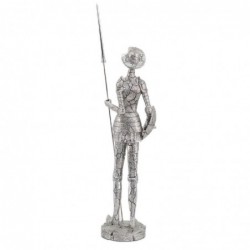 Figure Don Quichote Figures | Plusieurs argent - 43x10x10 cm