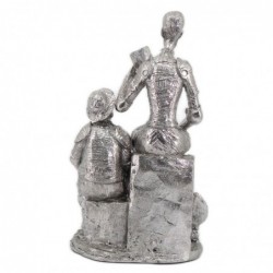 Figure Don Quichote Figures | Plusieurs argent - 31x16x17 cm