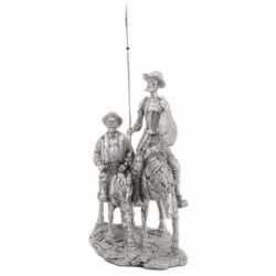 Figure Don Quichote Figures | Plusieurs argent - 31x15x30 cm